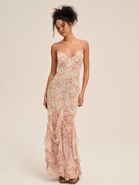 chinese dress ladies for Love & Lemons Sylvia Maxi Dress main image 0